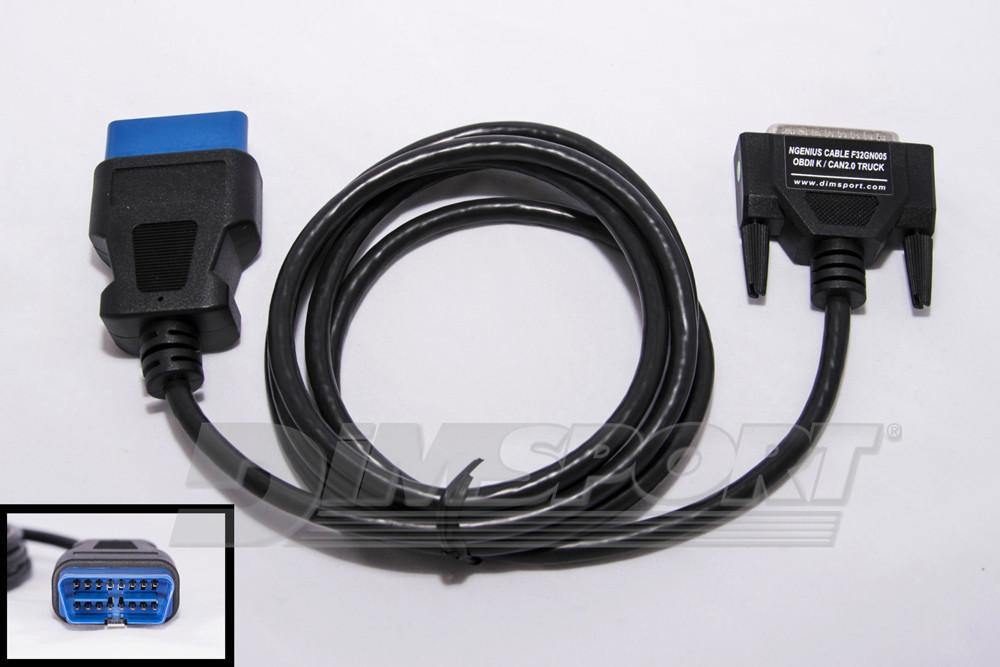24V OBDII connector (STANDARD - TRUCK/TRACTOR applications)