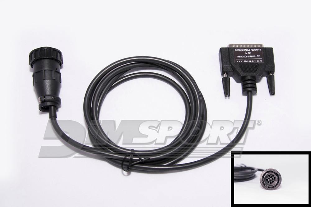 MERCEDES LCV 14 pin diagnostic connector