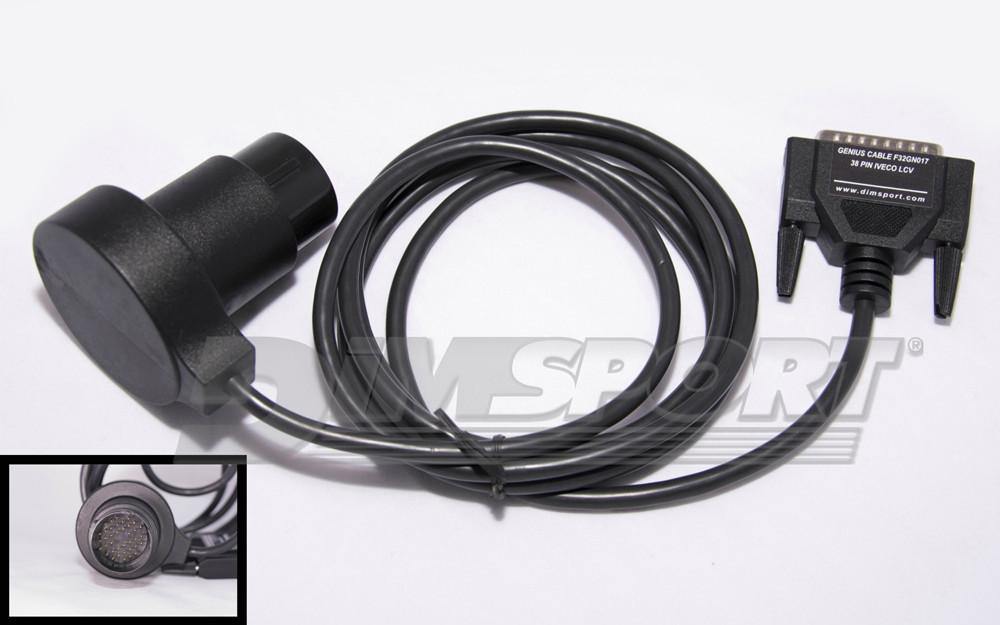 IVECO LCV 38 pin diagnostic connector