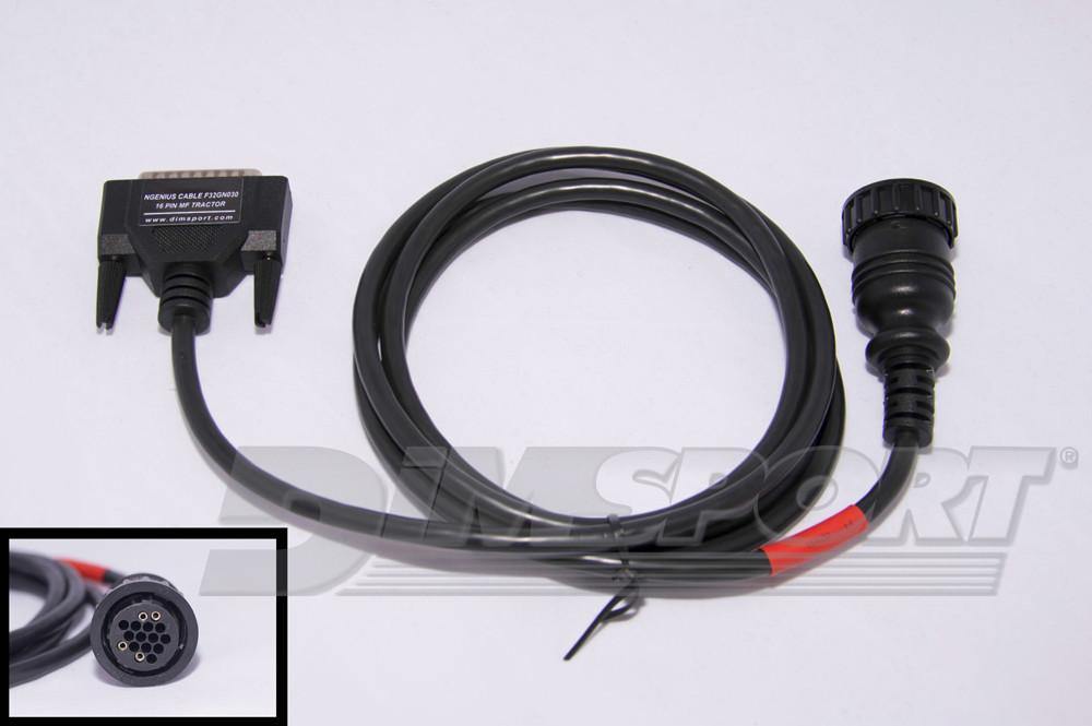 MASSEY FERGUSON 16 pin diagnostic connector