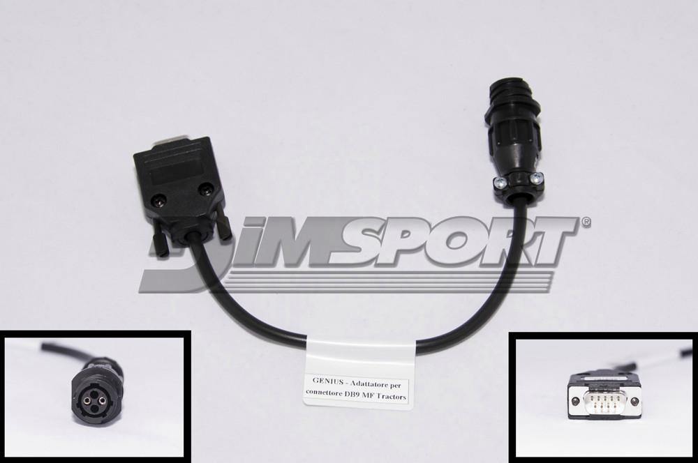 FENDT/MF wiring extension for ECU programming (F32GN040 required)