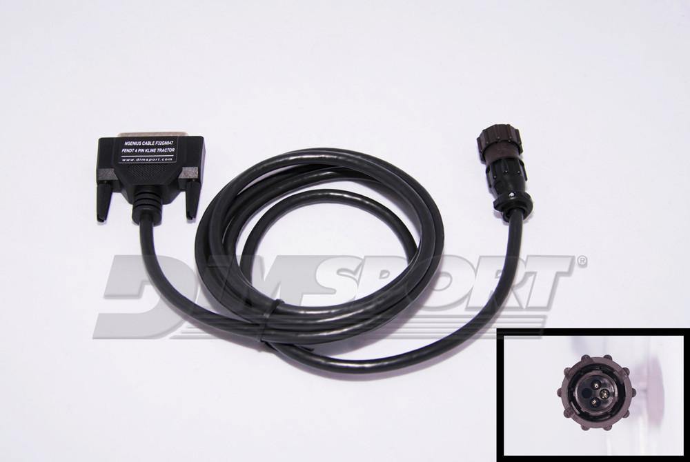FENDT 4 pin diagnostic connector (K-LINE communication)
