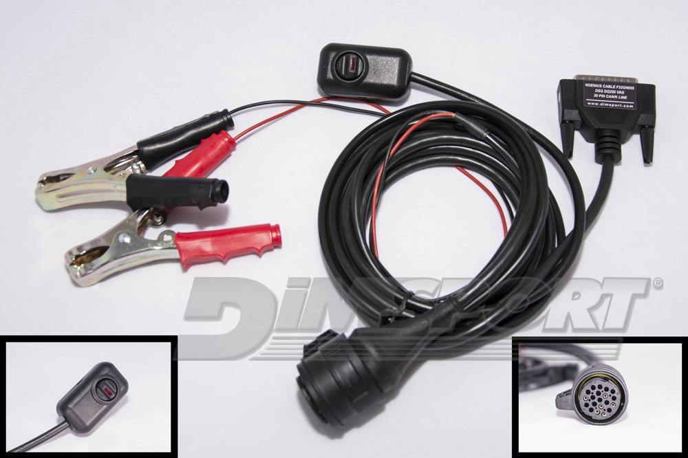 VAG (VW group): DSG DQ250 20 pin connector (*)