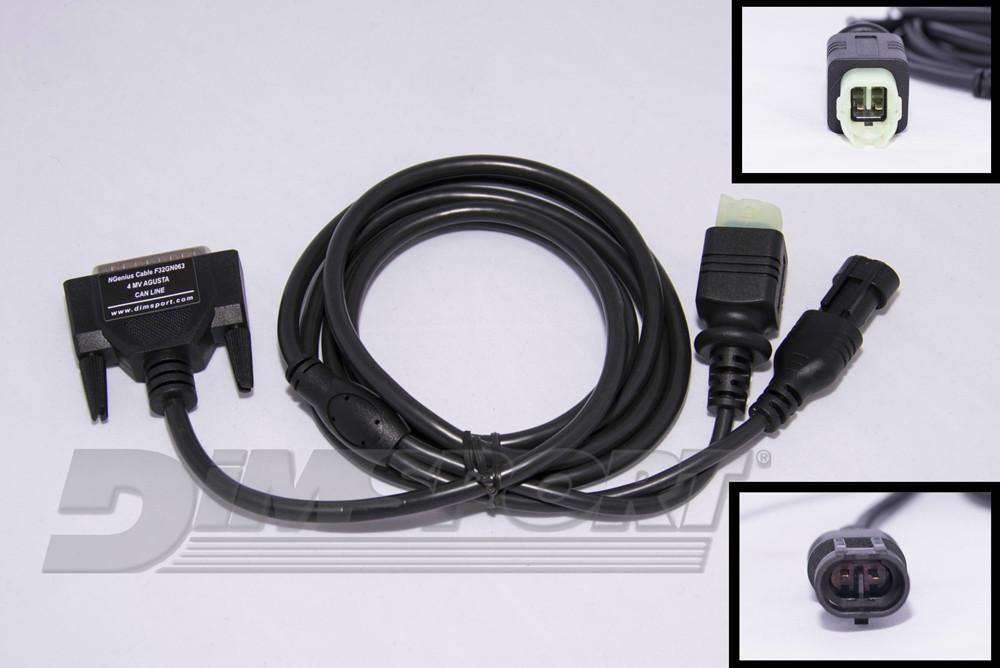 MV AGUSTA 4 pin diagnostic connector (CAN)