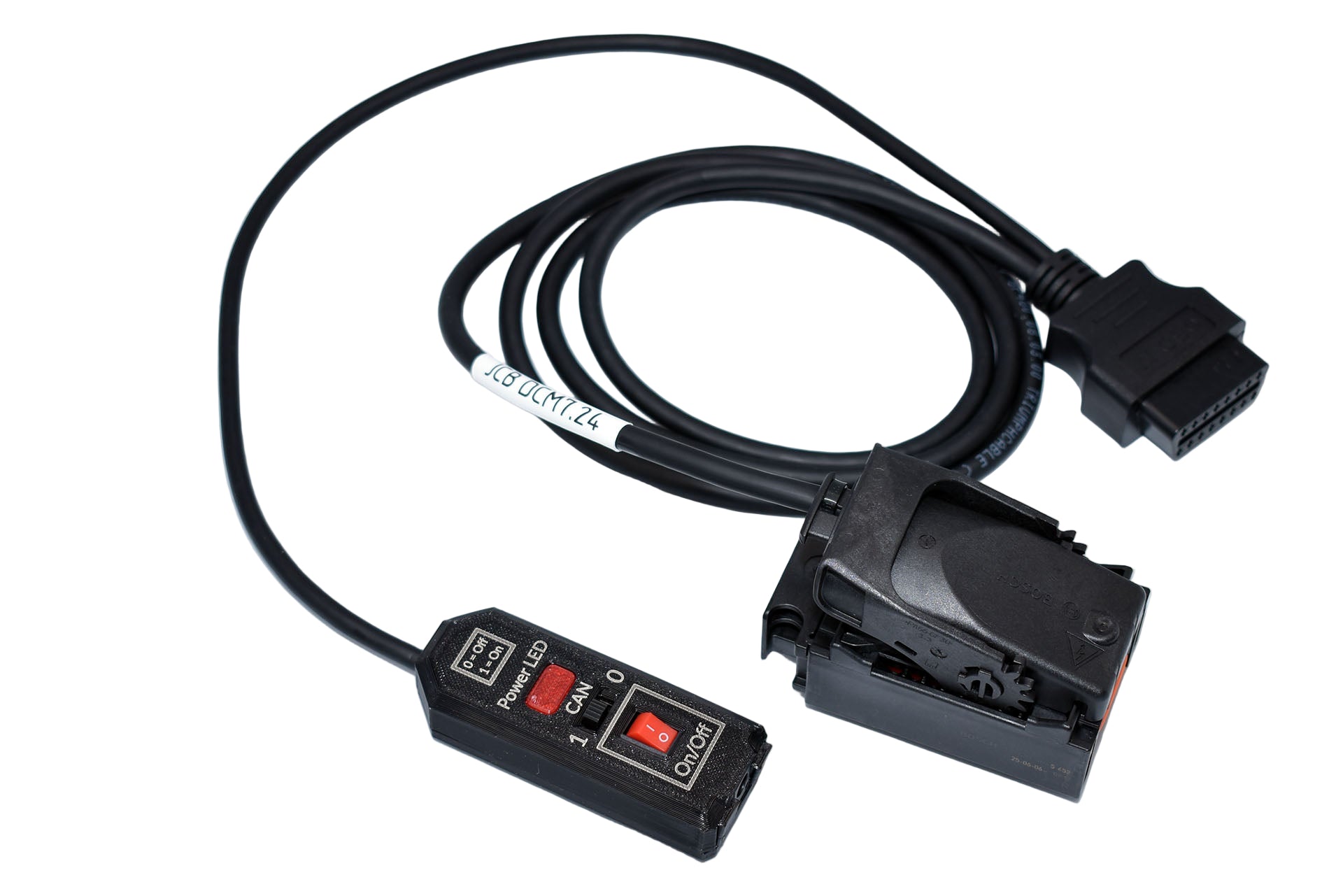 Delphi DCM 7.24 JCB to OBD Bench Cable