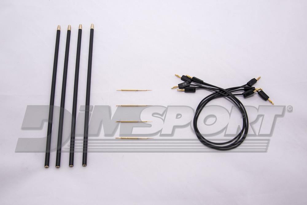 Optional set of 4 ADDITIONAL STICKS WITH NEEDLE TIPS for BNP positioning frame (K34DIMABNP)