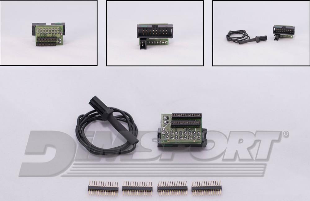 VOLVO TRUCK - JTAG board+14 strips to be soldered (TRW MPC5554)