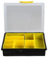 12-Compartment Assorter Box (240 × 195 × 55 mm) – Tough, Clear-Lid Parts Organizer