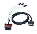 Scania S8 ECU bench programming cable compatible with Alientech KTAG tool, featuring automotive-grade connectors and breakout leads for professional ECU tuning and diagnostics